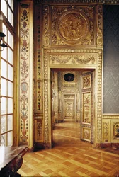 Ansicht der Enfilade, 1650-58